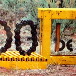 Sign as you leave Christ of the Desert Monestary