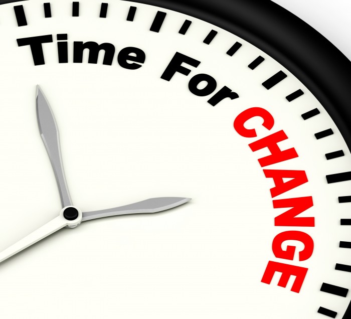 Time For Change Meaning Different Strategy Or Vary